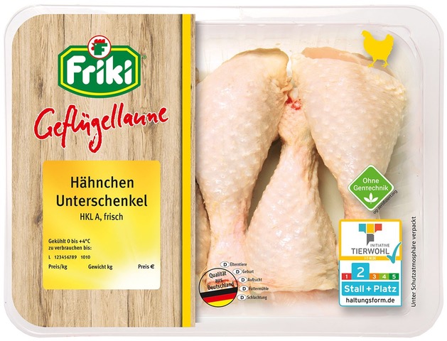 Hähnchen Unterschenkel