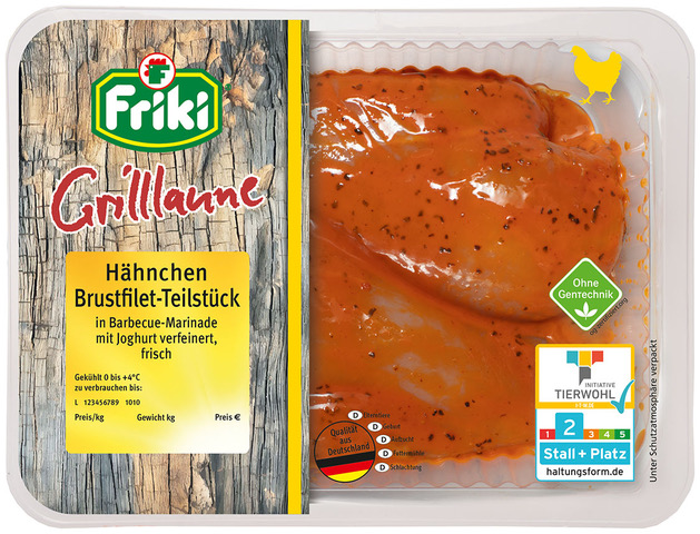 Hähnchen-Brustfilet-BBQ