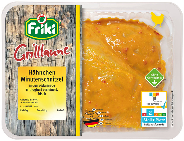 Hähnchen-Minuten-Schnitzel-Curry