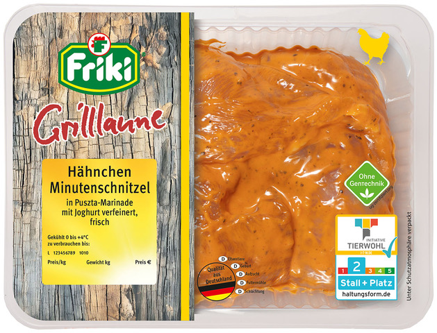 Hähnchen-Minuten-Schnitzel-Puszta